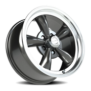 Vision 141 17x9 +25 5x127mm 83mm Gunmetal Machined Lip