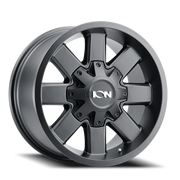 ION Wheels 141 18x9 +18 8x165.1mm 125.2mm Satin Black