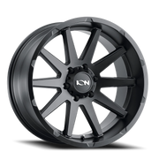 ION Wheels 143 18x9 +18 8x165.1mm 125.2mm Matte Black