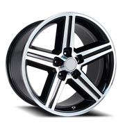 Performance Replica PR148 20x8 +0 5x120.65mm 73.1mm Gloss Black Machined
