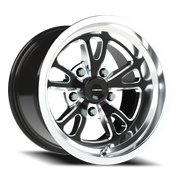 Vision 149 15x10 +0 5x120.65mm 83.1mm Gloss Black Milled-Polished Lip