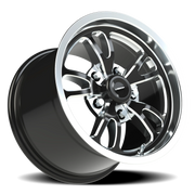 Vision 149 15x10 +51 5x120.65mm 83.1mm Gloss Black Milled-Polished Lip