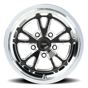 Vision 149 15x10 -25 5x114.3mm 83.1mm Gloss Black Milled-Polished Lip