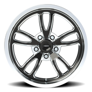Vision 149 17x10 +51 5x120.65mm 83.1mm Gloss Black Milled-Polished Lip