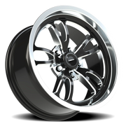 Vision 149 17x8 +0 5x120.65mm 83.1mm Gloss Black Milled-Polished Lip
