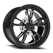 Vision 149 15x8 +27 5x114.3mm 83.1mm Gloss Black Milled