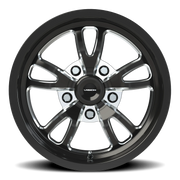 Vision 149 15x8 +27 5x114.3mm 83.1mm Gloss Black Milled