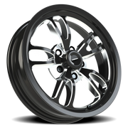 Vision 149 17x4.5 -24 5x114.3mm 83.1mm Gloss Black Milled