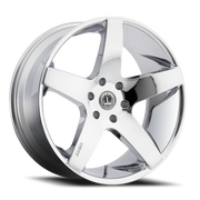 Luxxx Alloys 15 20x8.5 +30 5x115mm 73.1mm Chrome