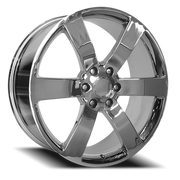 Performance Replica PR165 24x10 +31 6x139.7mm 78.1mm Chrome