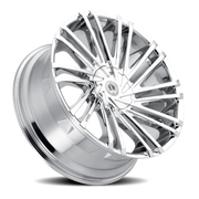 Luxxx Alloys 17 20x8.5 +30 5x114.3mm 73.1mm Chrome