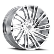 Luxxx Alloys 17 24x9.5 +30 6x135mm 87.1mm Chrome