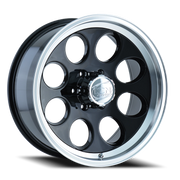 ION Wheels 171 17x9 +0 6x139.7mm 106mm Black Machined Lip