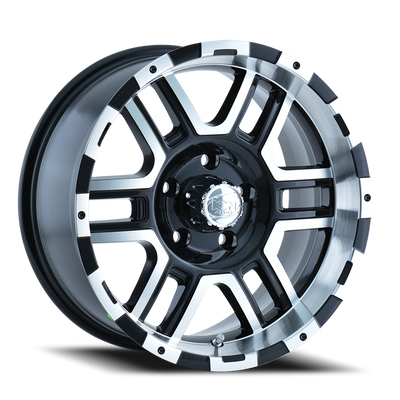 ION Wheels 179 16x8 +10 5x135mm 87mm Black Machined Face