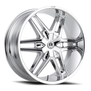Luxxx Alloys 18 24x9.5 +30 6x135mm 87.1mm Chrome