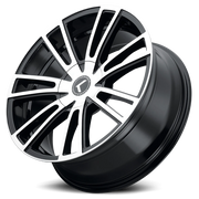 Kraze Spectra 20x8.5 +38 5x108mm 72.62mm Gloss Black Machined