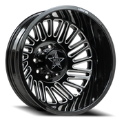 Luxxx HD Dually 19 20x8.25 -192 8x210mm 154.2mm Gloss Black Milled