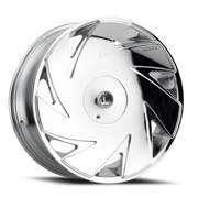 Luxxx Alloys 21 22x9.5 +18 5x115mm 74.1mm Chrome