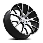 Eclipse Replica 218 24x10 +30 5x139.7mm 78.1mm Black Machined
