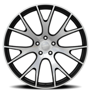 Eclipse Replica 218 24x10 +30 5x139.7mm 78.1mm Black Machined
