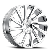 Luxxx Alloys 22 20x8.5 +30 6x115mm 73.1mm Chrome