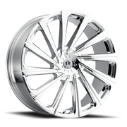 Luxxx Alloys 22 20x8.5 +35 5x114.3mm 73.1mm Chrome