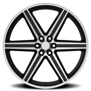 Eclipse Replica 248 22x9.5 +10 5x120mm 74.1mm Black Machined