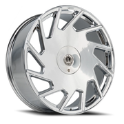 Luxxx Alloys 25 22x9 +33 5x112mm 73.1mm Chrome