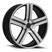 Eclipse Replica 258 26x10 +25 6x139.7mm 78.1mm Black Machined