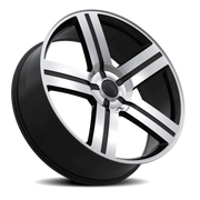 Eclipse Replica 258 26x10 +25 6x139.7mm 78.1mm Black Machined