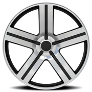 Eclipse Replica 258 28x10 +25 6x139.7mm 78.1mm Black Machined