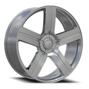 Eclipse Replica 258 22x9 +30 6x139.7mm 78.1mm Chrome