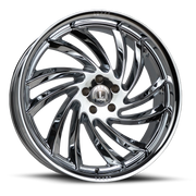 Luxxx Alloys 26 22x9 +33 5x120mm 73.1mm Chrome
