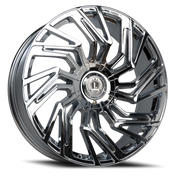 Luxxx Alloys 28 20x8.5 +30 5x114.3mm 73.1mm Chrome