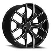 Eclipse Replica 288 24x10 +30 6x139.7mm 78.1mm Black Milled