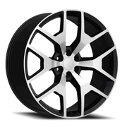 Eclipse Replica 288 22x9.5 +30 6x139.7mm 78.1mm Black Machined