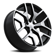 Eclipse Replica 288 24x10 +30 6x139.7mm 78.1mm Black Machined