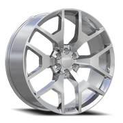 Eclipse Replica 288 22x9.5 +30 6x139.7mm 78.1mm Chrome