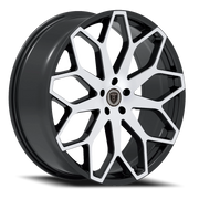 Borghini BW28 26x10 +13 5x115mm 74.1mm Black Machined