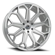 Luxxx Alloys 29 24x10 +30 6x139.7mm 78.1mm Brushed Silver Milled