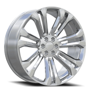 Eclipse Replica 298 24x10 +24 6x139.7mm 78.1mm Chrome
