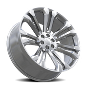 Eclipse Replica 298 24x10 +24 6x139.7mm 78.1mm Chrome