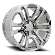 Eclipse Replica 299 22x9 +24 6x139.7mm 78.1mm Chrome