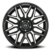 Vision 305 20x10 -25 5x127mm 78.1mm Gloss Black Machined Face