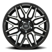 Vision 305 20x10 -25 5x139.7mm 108mm Gloss Black Machined Face
