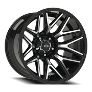 Vision 305 20x12 -51 5x139.7mm 108mm Gloss Black Machined Face
