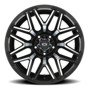 Vision 305 20x12 -51 5x139.7mm 108mm Gloss Black Machined Face