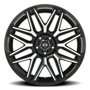 Vision 305 22x10 -19 5x127mm 78.1mm Gloss Black Machined Face