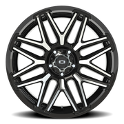 Vision 305 22x10 -19 5x139.7mm 108mm Gloss Black Machined Face