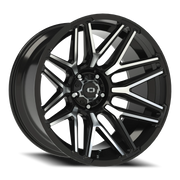 Vision 305 22x12 -51 5x139.7mm 108mm Gloss Black Machined Face